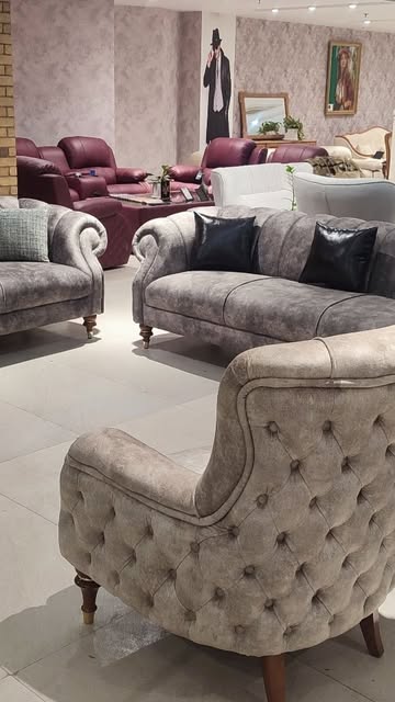 مبل راحتی مدل چستر پفکی