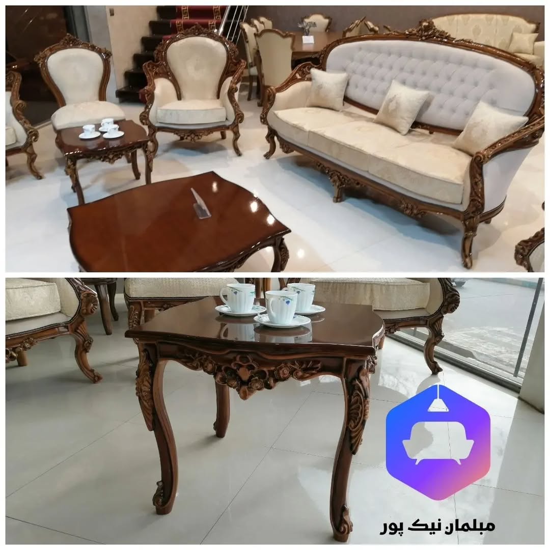 مبل سلطنتی مدل استار